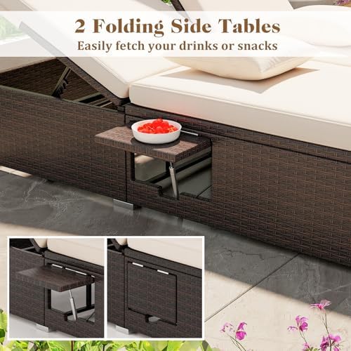 Tangkula Outdoor Rattan Daybed - Image 7