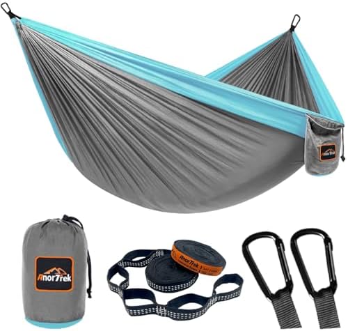 AnorTrek Camping Hammock, Super Lightweight Portable Parachute Hammock by AnorTrek