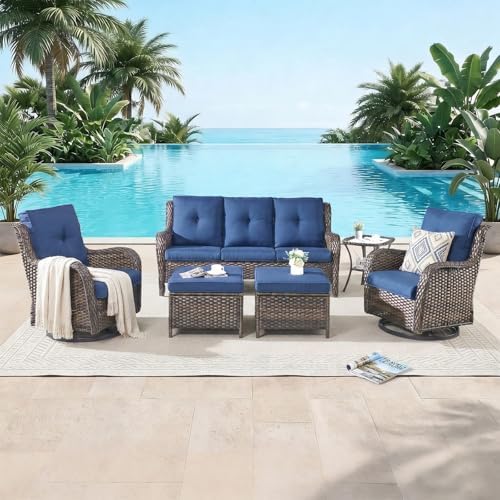 Pop Patio 3-Seater Sofa Outdoor Couch - Image 5