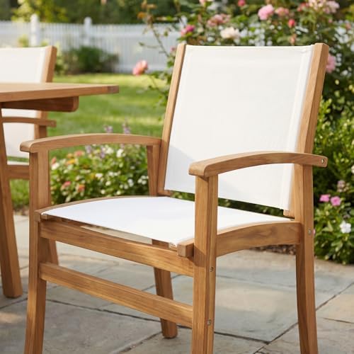 7-Piece Outdoor Patio Dining Set w/Umbrella Hole - Image 6