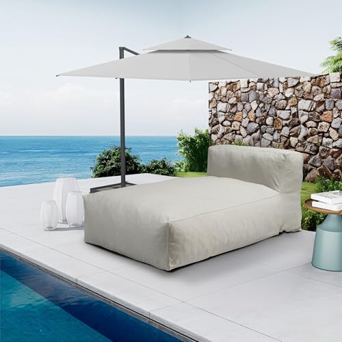Outdoor Bean Bag Lounger Daybed Lazy Sofa Bed - Image 3