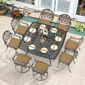 9-Piece Outdoor Patio Dining Set by MEETWARM