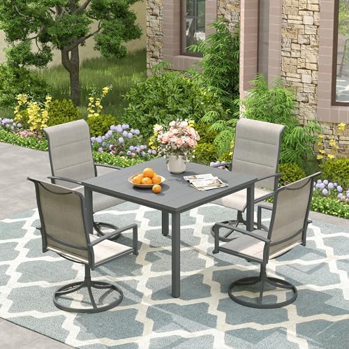 VICLLAX Outdoor Patio Dining Table - Image 2