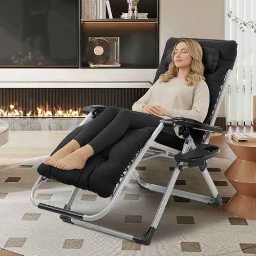 VINGLI Padded Zero Gravity Chair, Lounge Chair - Image 2