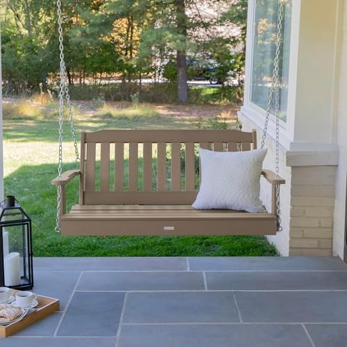 Highwood Lehigh Porch Swing, 4 Feet, Woodland Brown - Image 5