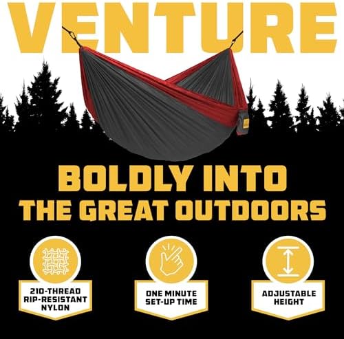 Wise Owl Outfitters Hammock for Camping Single Hammocks Gear for The Outdoors - Image 3