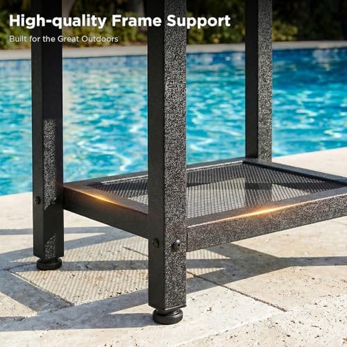 ODK Outdoor Double Side Table, Adirondack Patio End Table - Image 5