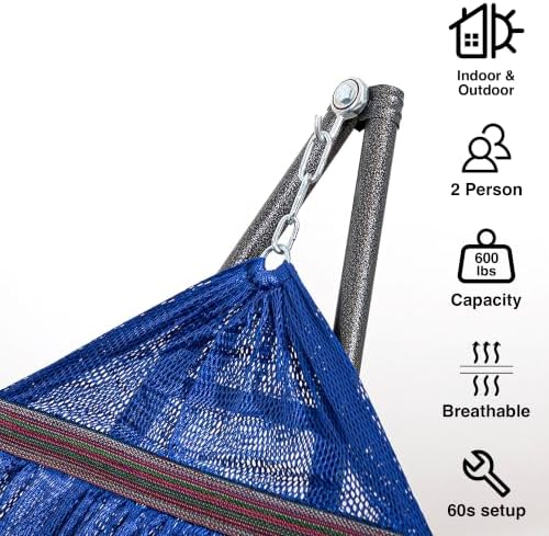 Best Home Fashion Portable Hammock - Image 3