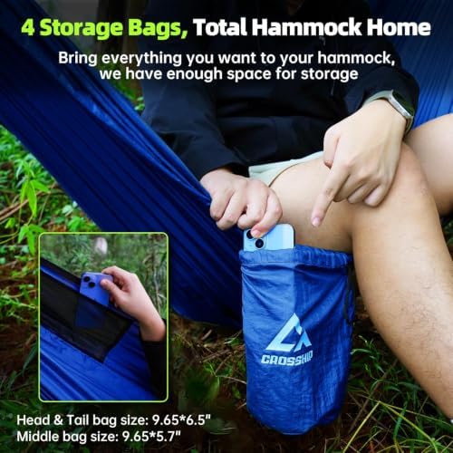 Camping Hammock with Mosquito Net - Image 3
