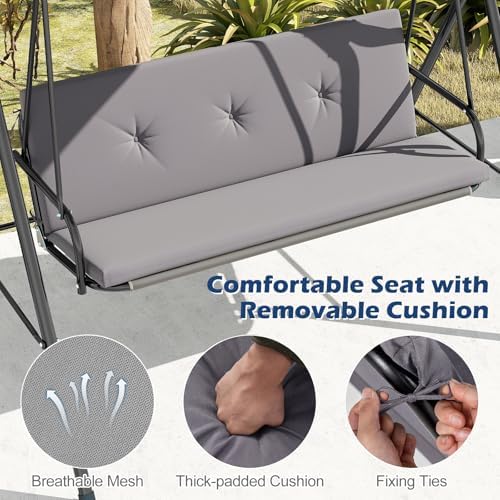 Tangkula 2 Person Porch Swing - Image 4