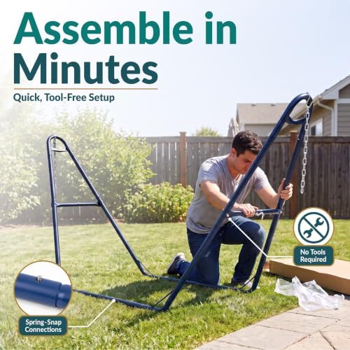 Sunnydaze Universal Heavy-Duty Hammock Stand - Image 3