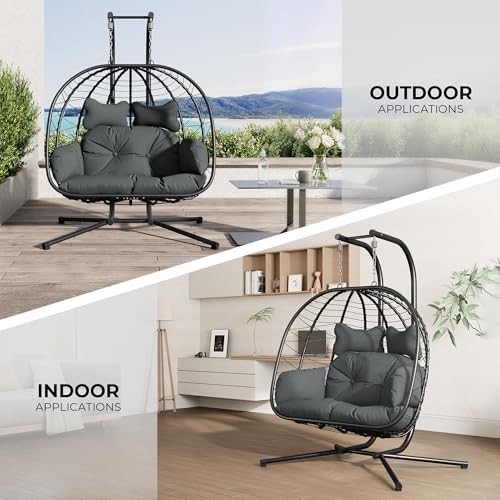 Bifanuo Double Hanging Egg Chair - Image 6