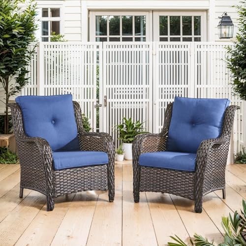 Belord High Back Patio Chairs Set of 2 by Belord