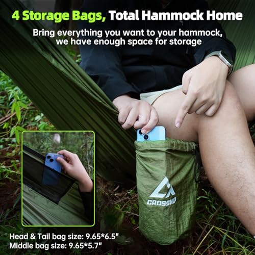 Camping Hammock with Mosquito Net - Image 3