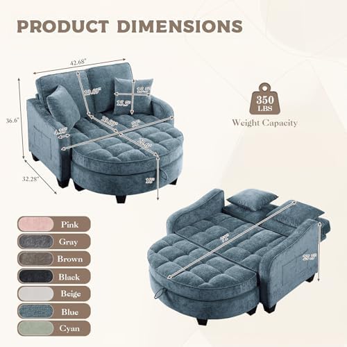 Oversized Chaise Lounge Chair Indoor - Image 2