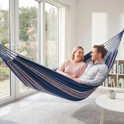 ANYOO Cotton Camping Hammock Portable - Image 6