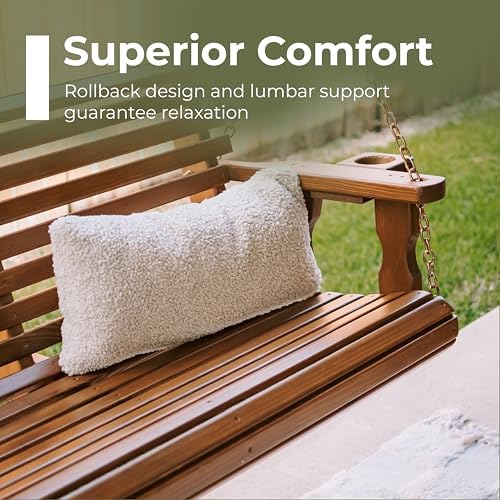 Amish Casual Heavy Duty 700 Lb Capacity Porch Swing - Image 6