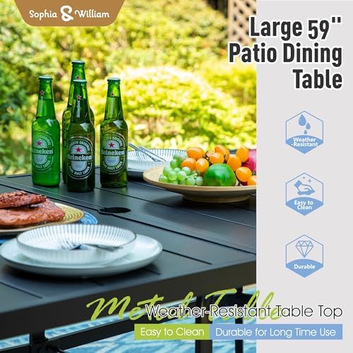 Sophia & William Patio Dining Set - Image 6