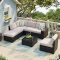 7 Pieces Patio Furniture Set, Outdoor Sofa by JOYURE