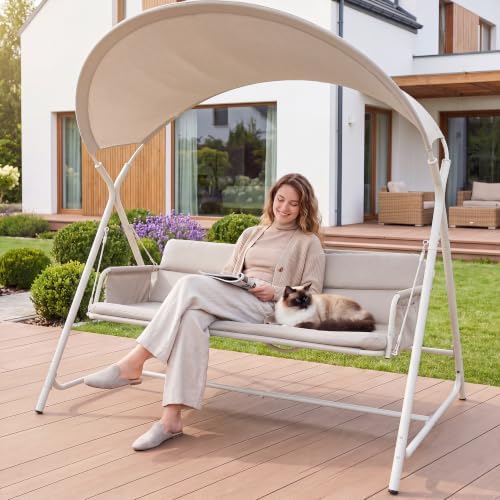 Heavy-Duty Outdoor Swing Chair - Image 4
