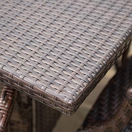 Christopher Knight Home Corsica PE Square Dining Table - Image 5