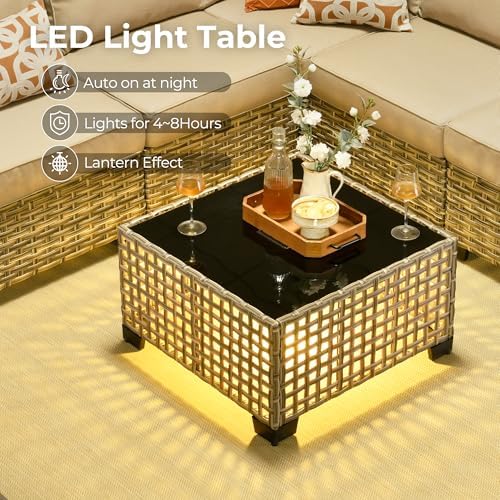 HOOOWOOO Sectional Patio Furniture Set - Image 3