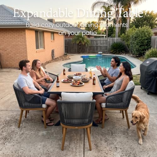 Outdoor Patio Dining Set for 9 - Image 2
