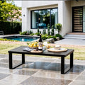 Aluminum Outdoor Patio Coffee Table by Makeyourlifebetter