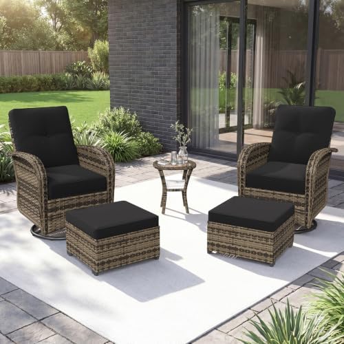Aoxun 5 Piece Outdoor Patio Furniture Set by Aoxun