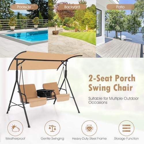 Happygrill 2 Person Porch Swing - Image 5