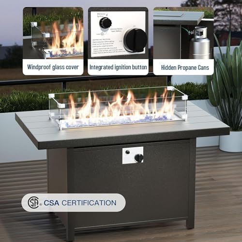11 Pieces Outdoor Patio Furniture Set, Outdoor Sectional Furniture - Image 2