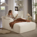 HANXIN Couch Chaise Lounge Chair Indoor, Boneless Sleeper Sofa Bed by HANXIN
