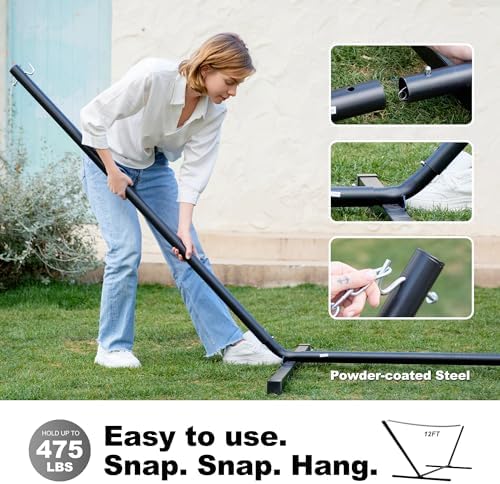 GAFETE 2 Person Hammock with Stand - Image 7