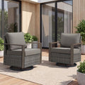 Metal Outdoor Patio Furniture Set of 2 by Pugire