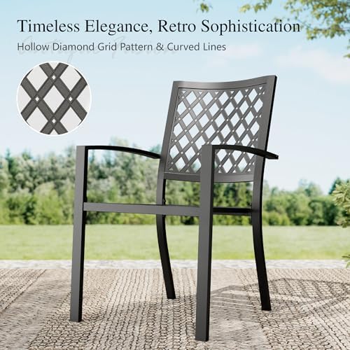 Sophia & William 7 Pc Round Outdoor Dining Set - Image 4