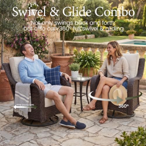 10 Piece Wicker Outdoor Furniture Set - Image 3