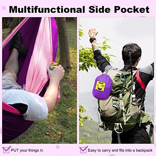 SZHLUX Camping Hammock Double & Single Portable Hammocks - Image 6