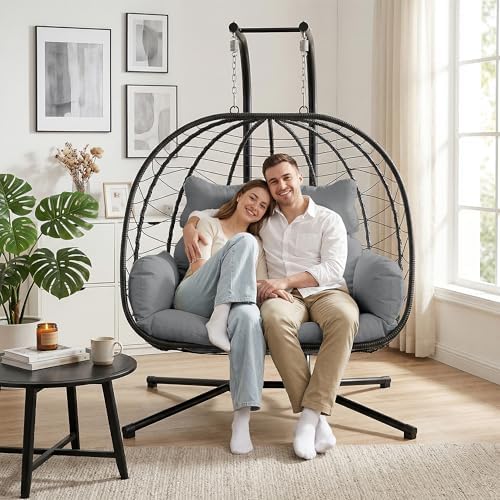 Bifanuo Double Hanging Egg Chair - Image 6