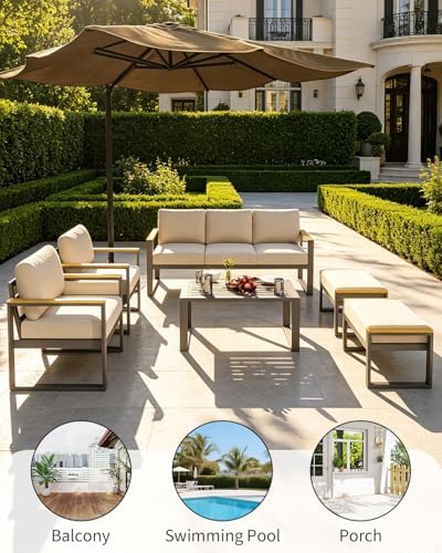 IDEALHOUSE Aluminum Outdoor Patio Furniture - Image 7