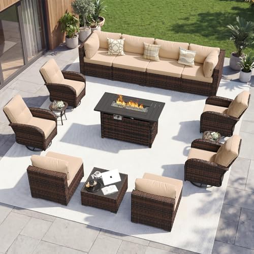 Aoxun 14 Piece Outdoor Patio Furniture Set by Aoxun