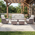 Luxury Swivel Rocker Chair Sofa Set by Artfurniz