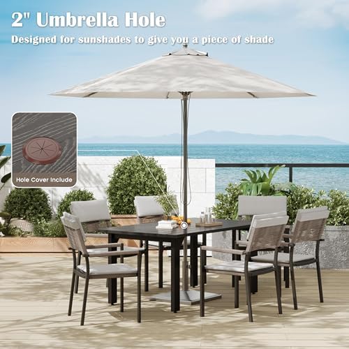 Sundale Outdoor Patio Dining Table - Image 5