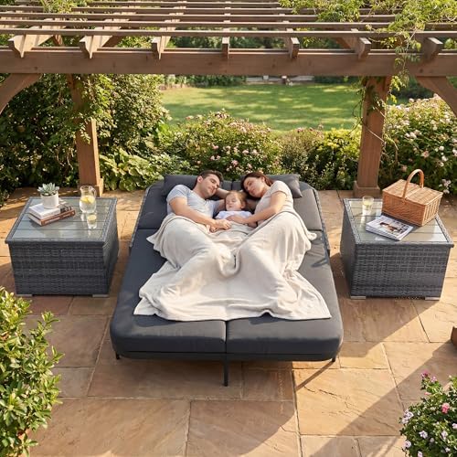 RADIATA 51.2" Double Chaise Lounge Set - Image 3