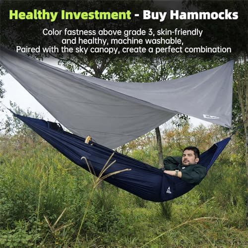 Camping Hammock with Mosquito Net - Image 4