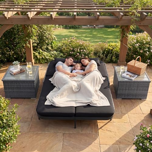 RADIATA 51.2" Double Chaise Lounge Set - Image 3