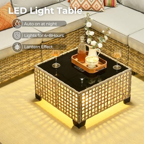HOOOWOOO Sectional Patio Furniture Set - Image 3