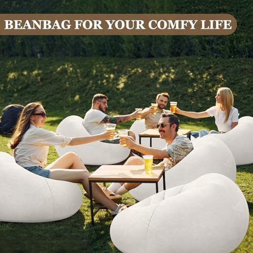 Realspring Inflatable Bean Bag Chairs - Image 7