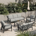 KISLOT Aluminum Outdoor Patio Furniture Set by Kislot
