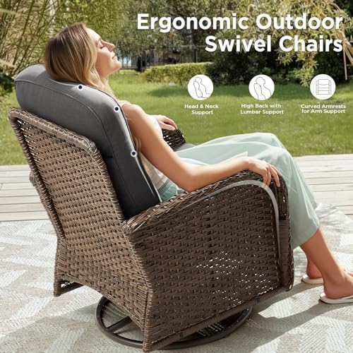Luxury Wicker Patio Furniture Set - Image 5