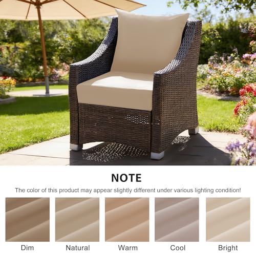 Outdoor Deep Seat Cushion Set, 24x24 Inch - Image 6